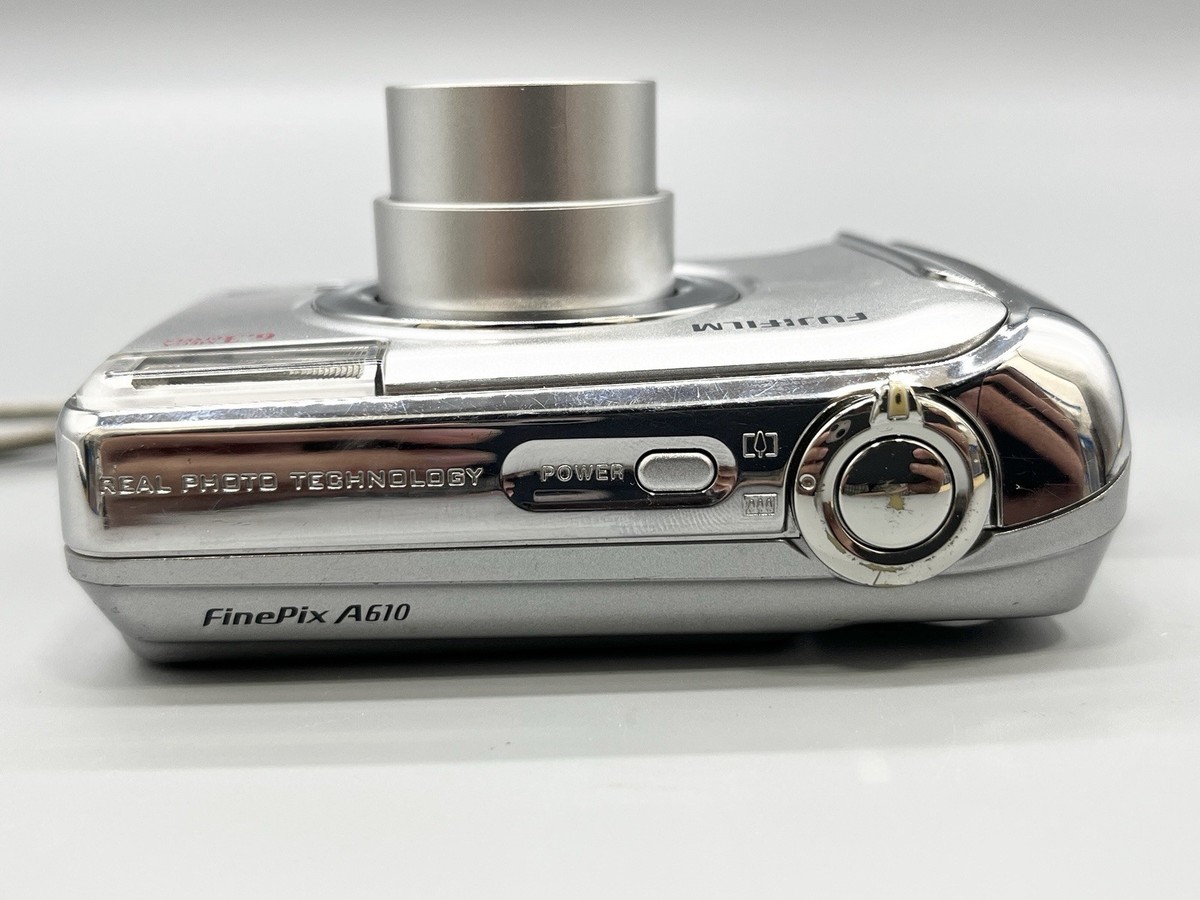 Fujifilm FinePix A Series A610 6.3 MP Digital Camera - Silver for