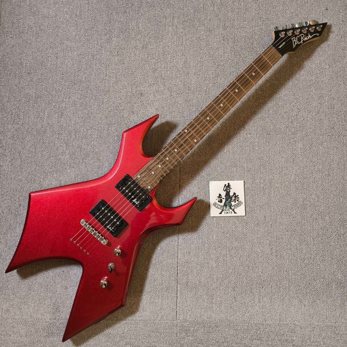B.C. RICH WARLOCK BCリッチ ワーロック 赤 BC Rich ワーロック エレキ