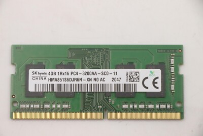 Sm30n76618 Original Lenovo Memory 4GB DDR4 2400MHz SoDIMM M910x