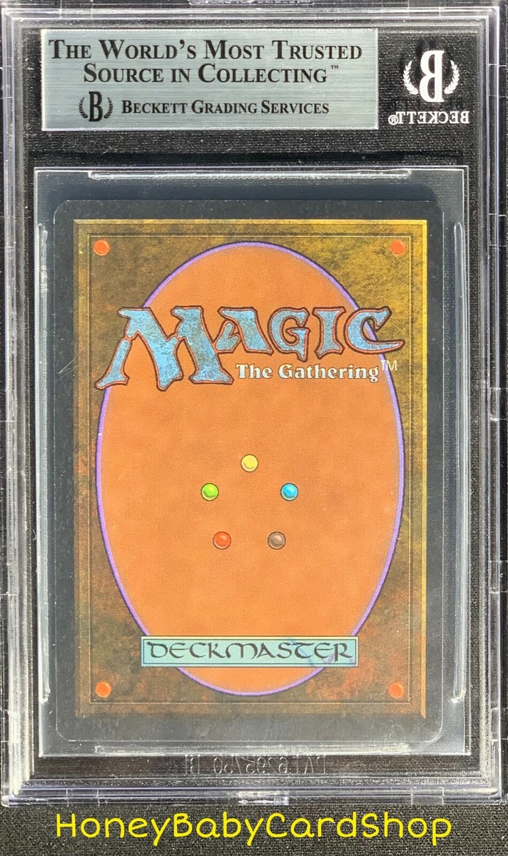 MTG Unlimited Edition 1993 Black Lotus BGS 9.0Q+ (Quad+) Mint