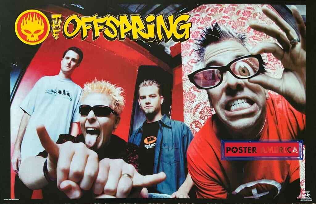 00s デッドストックOFFSPRING 大判ポスター The Offspring Vintage