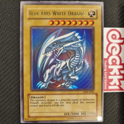 Blue-Eyes White Dragon SDK-E001 | Ultra Rare | (MP) | Starter Deck