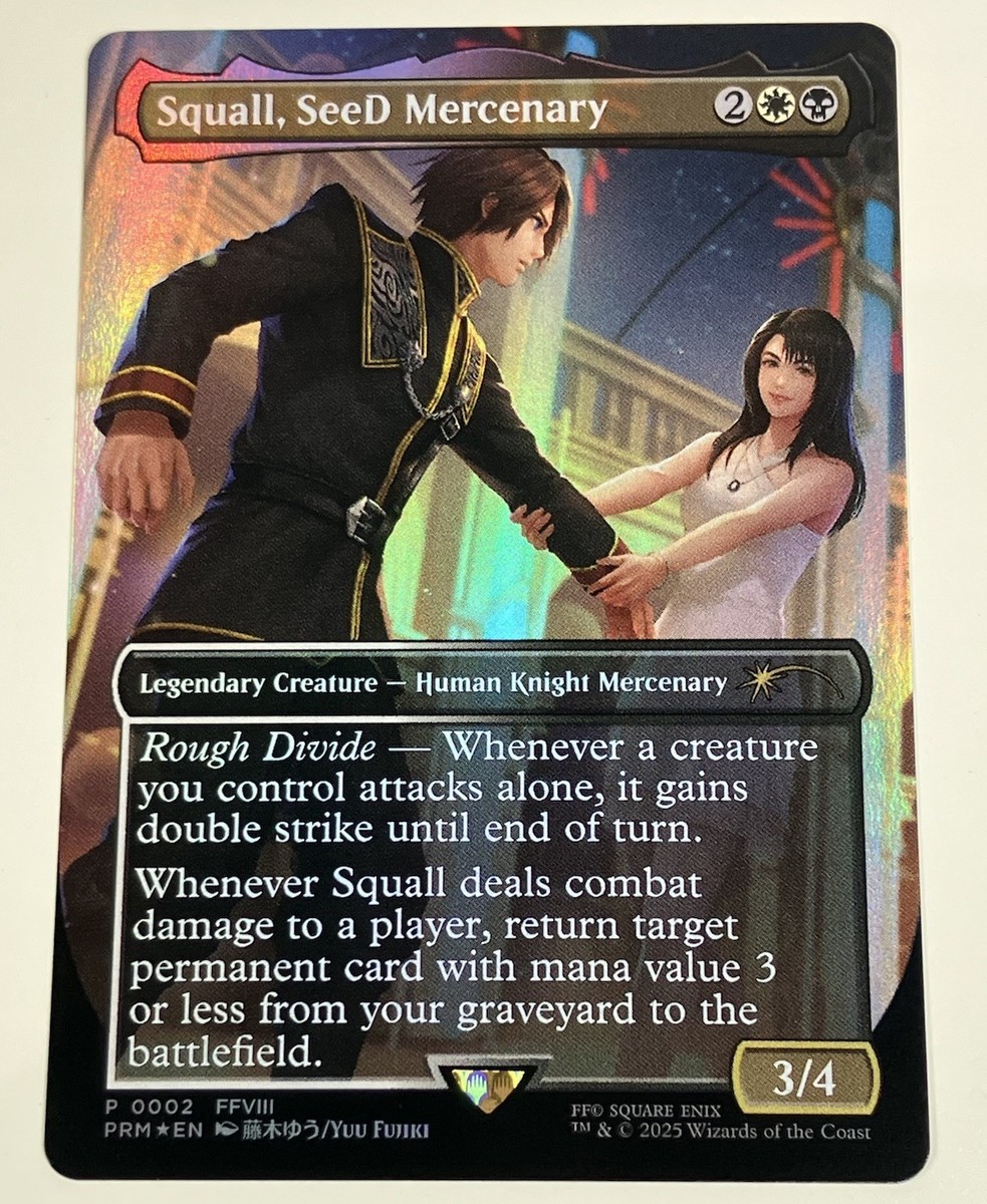MTG Squall,SeeD Mercenary スタンダードショーダウン ② Squall, SeeD