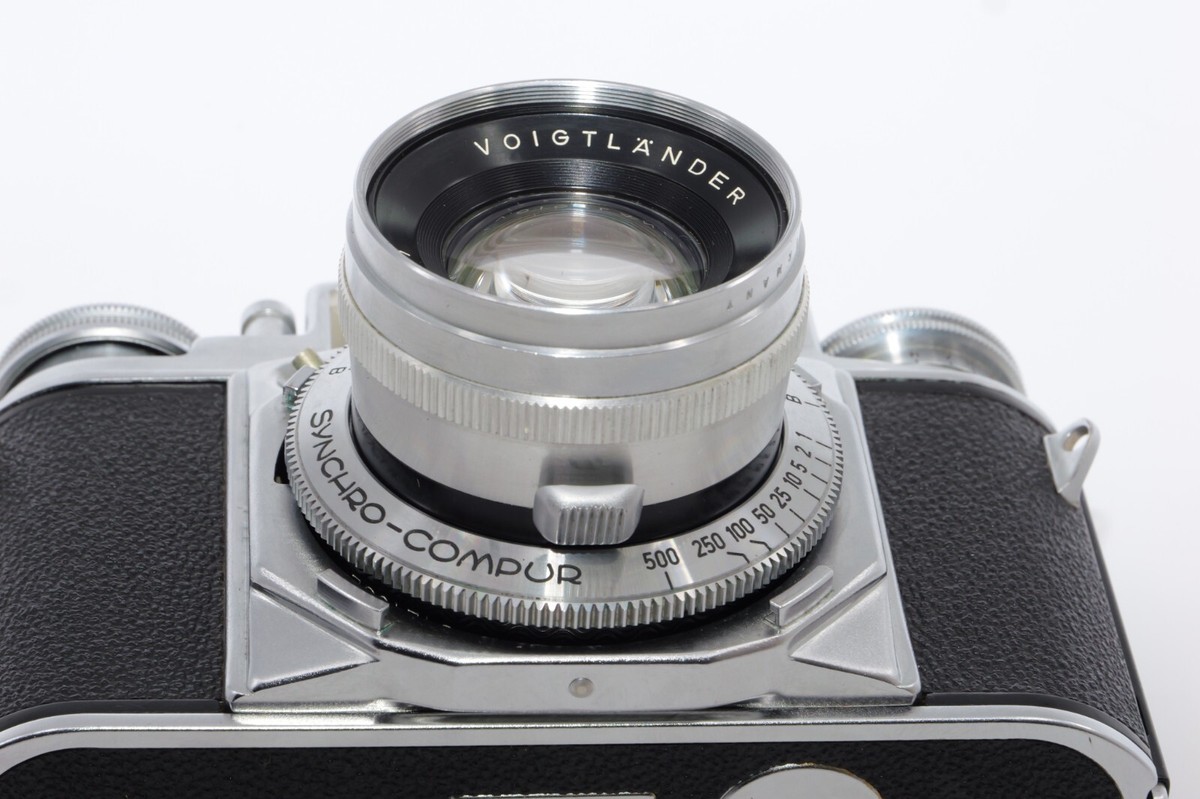 VOIGTLANDER PROMINENT II w. ULTRON 50MM F2 LENS 35mm Film Camera