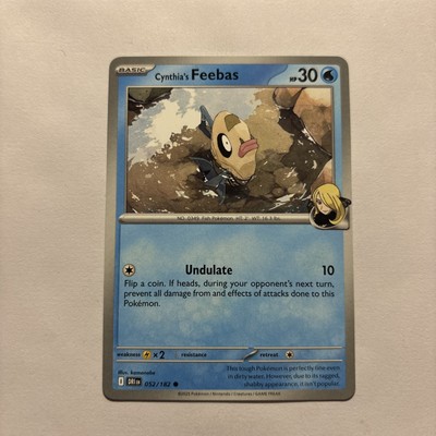 Cynthia's Feebas 052/182 Sv10: Destined Rivals Regular | eBay