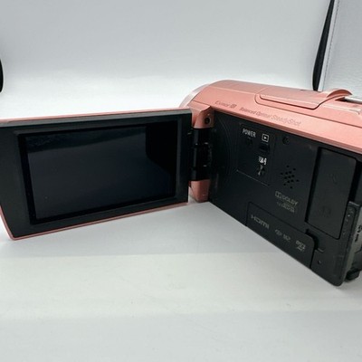 SONY Handycam HDR-CX535 Pink Digital HD Video Camera Recorder From