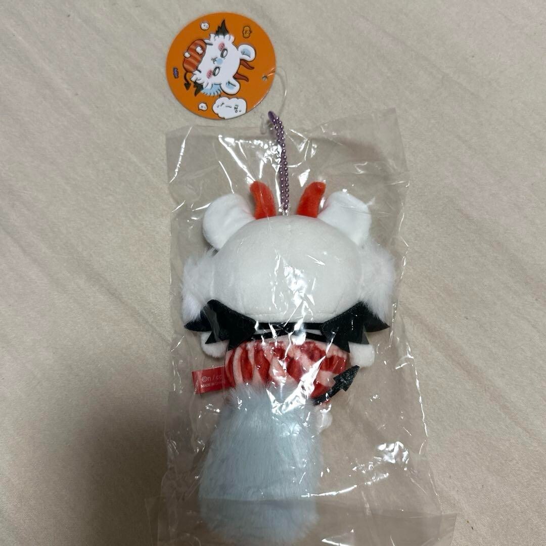 Chiikawa Momonga Halloween Devil Mascot 18cm Plush Key Chain