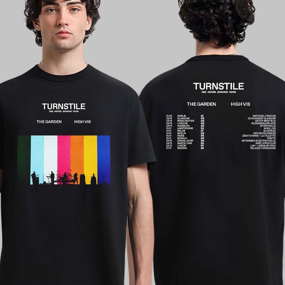 turnstile タンスタ tシャツ never enough ブラック L Turnstile