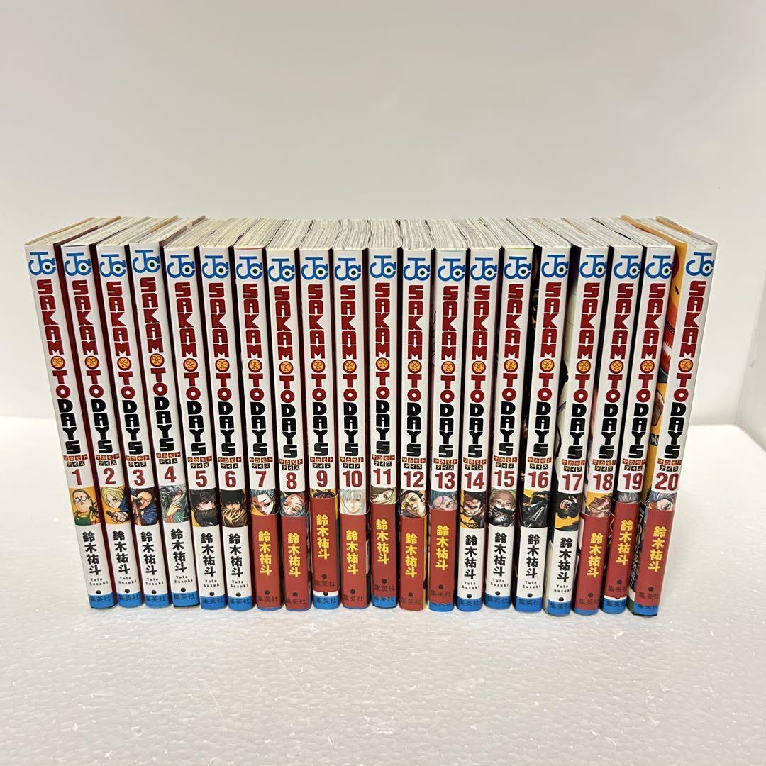サカモトデイズ漫画全巻セット(1部特典付き) 全巻初版】 SAKAMOTO DAYS