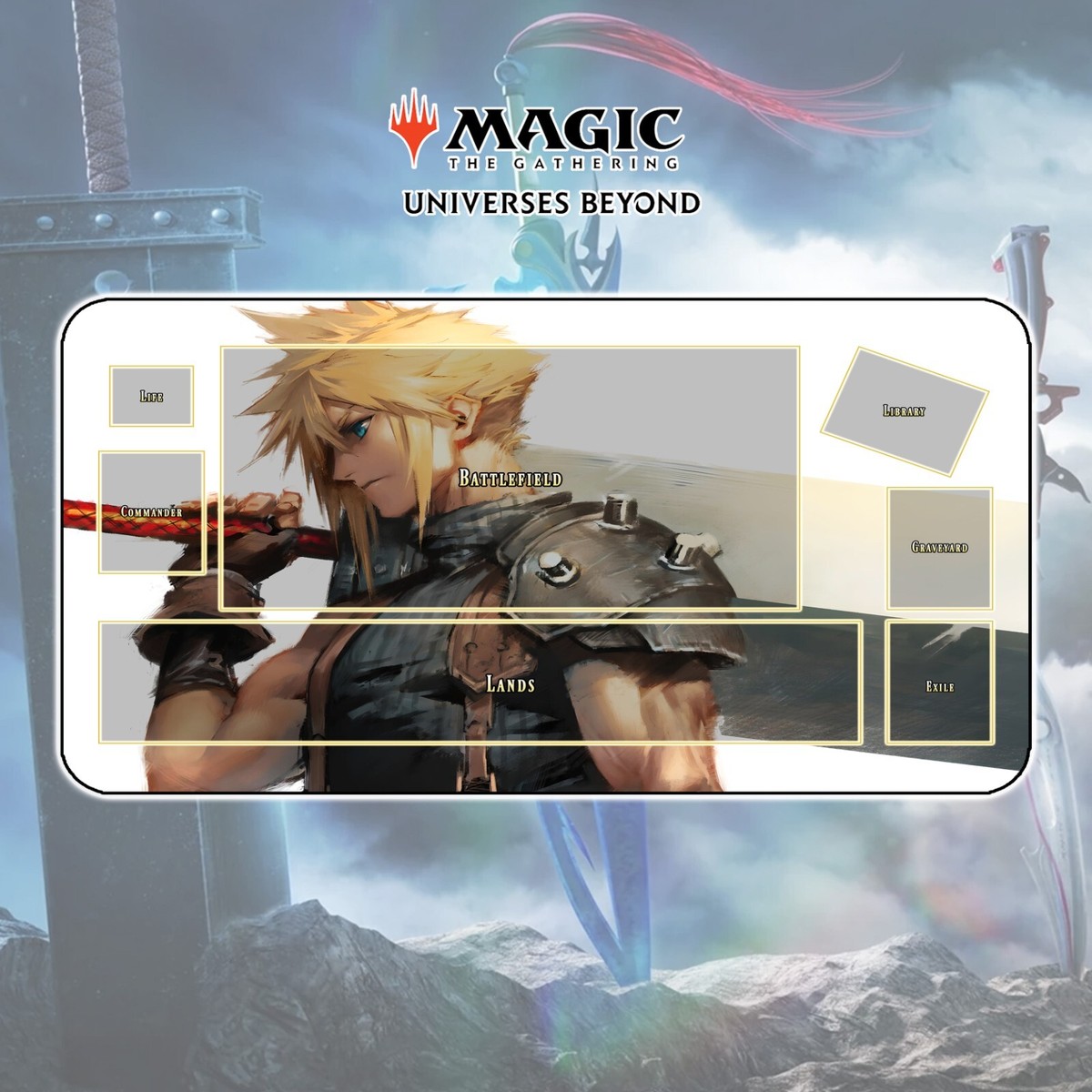マジックザギャザリング クラウドプレイマット 日本限定 「MTG×FINAL