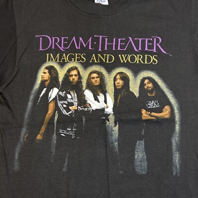 DREAM THEATER IMAGES AND WORDS ORIGINAL TOUR SHIRT UNWORN LARGE