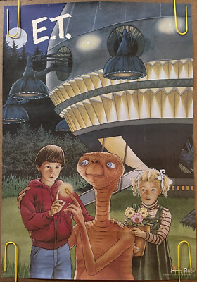 E.T×McDonalds 1985年製ポスター original vintage poster E.T. Movie