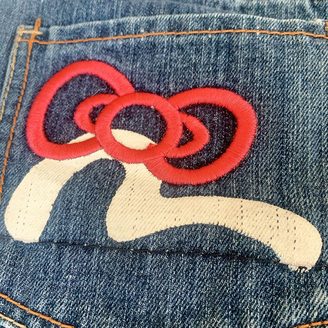 EVISU キティーちゃんコラボ デニム evisu jeans エヴィスジーンズ