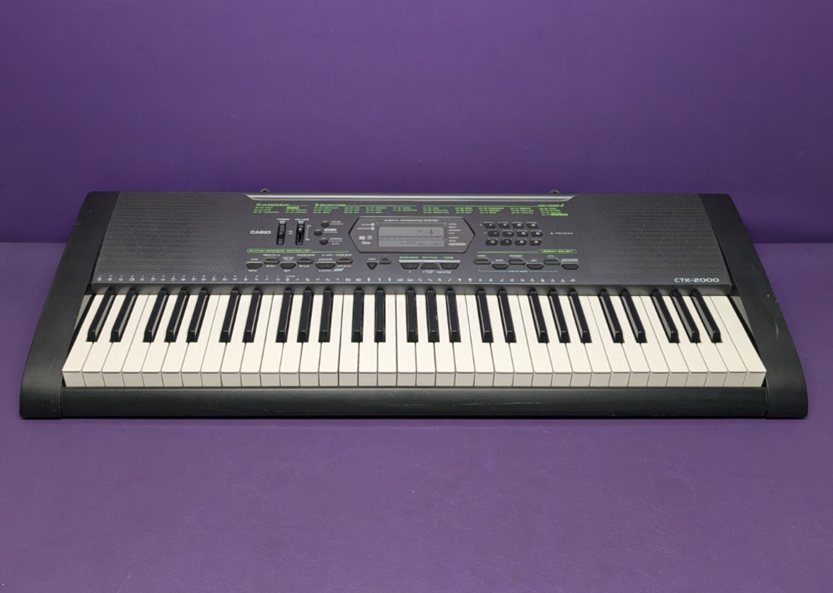 Casio Electronic 61-Key Keyboard Synthesizer CTK-2000 | eBay