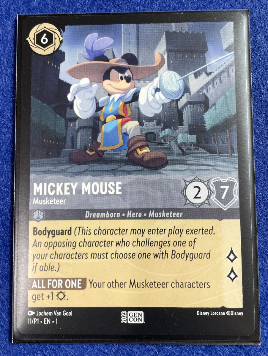 MICKEY MOUSE gencon プロモ psa10 【ロルカナ】 Disney Lorcana