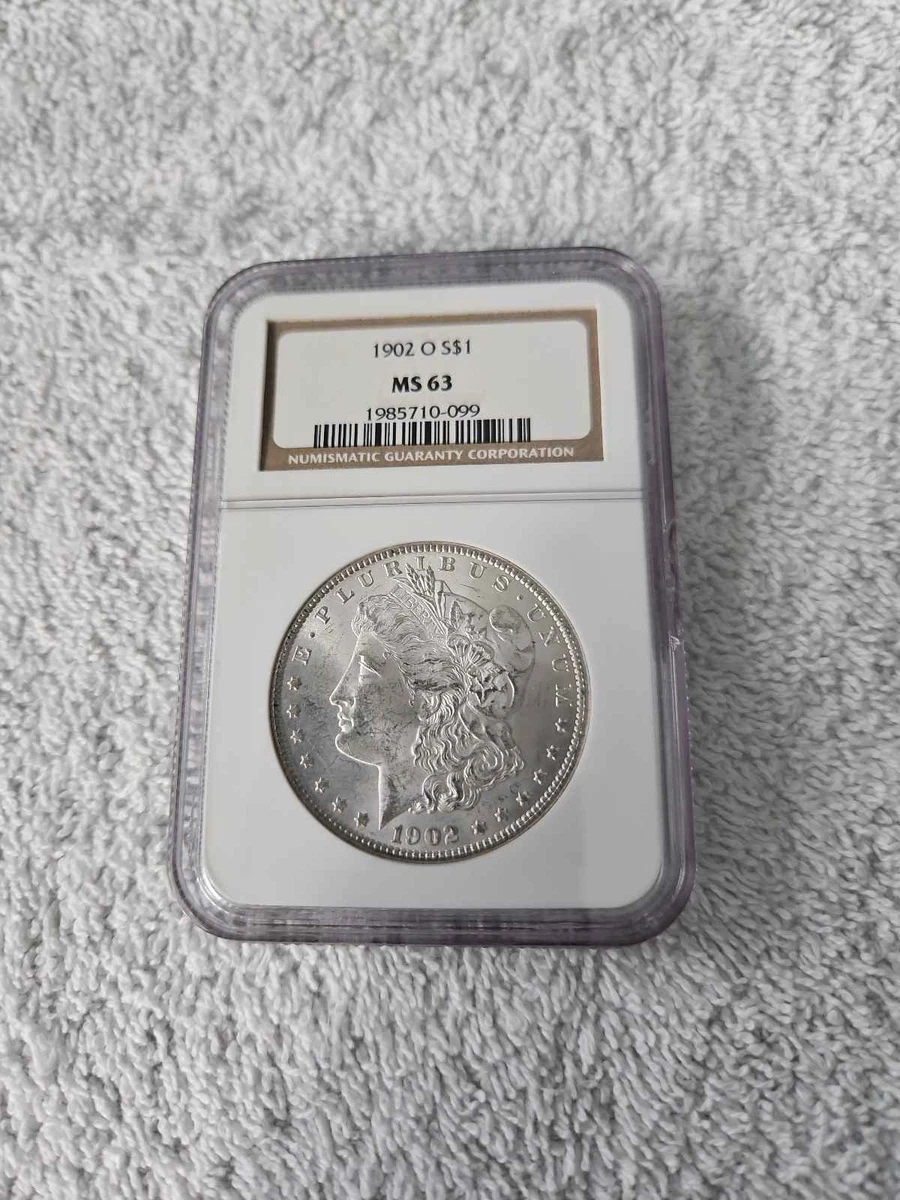 1902 モルガンMorgan Silver Dollar MS63 銀貨130 prod