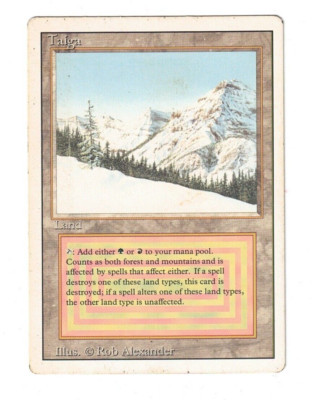 ヤ*キ様 Taiga MTG 30th edition Taiga - 30th Anniversary Edition