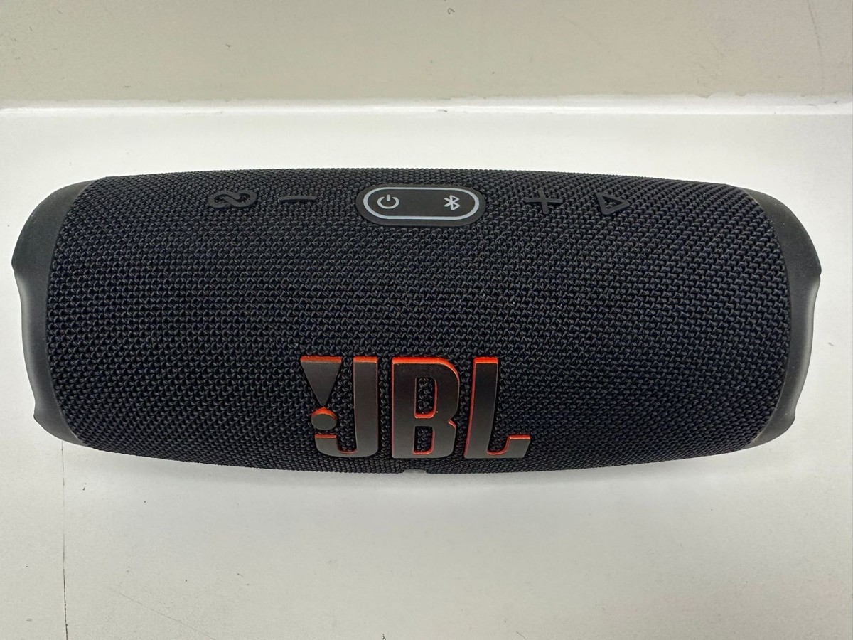 JBL Charge 5 Black Wireless Speaker Sound Issue For parts only