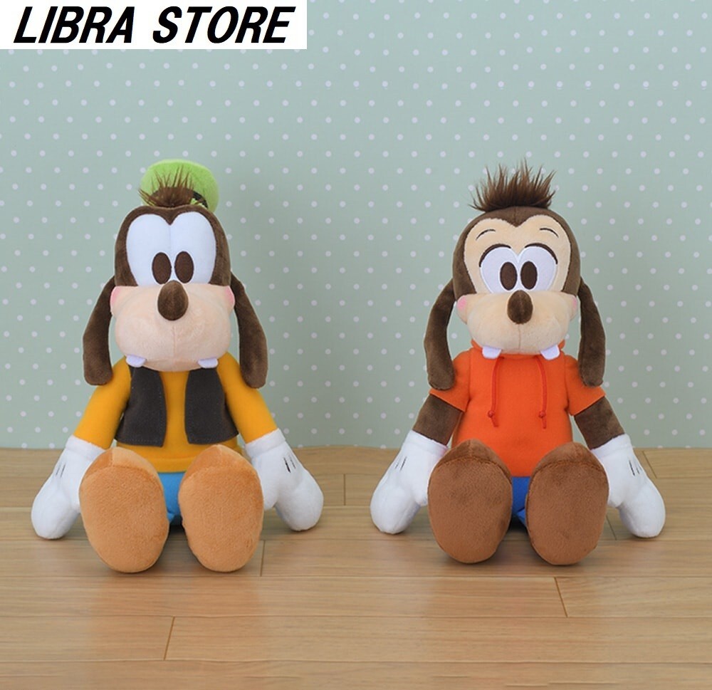 RARE Disney Goofy & Max M Plush doll SET Red cheek ver. 2023 from
