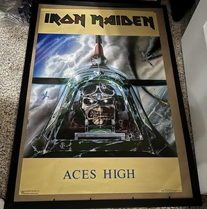 Iron Maiden Aces High Poster | eBay