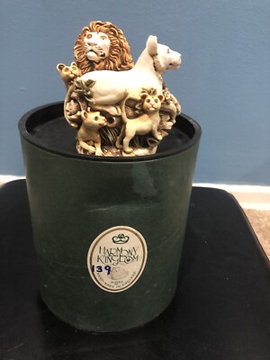 Harmony Kingdom BEHOLD THE KING Lion Mouse RW 1998 Club Member