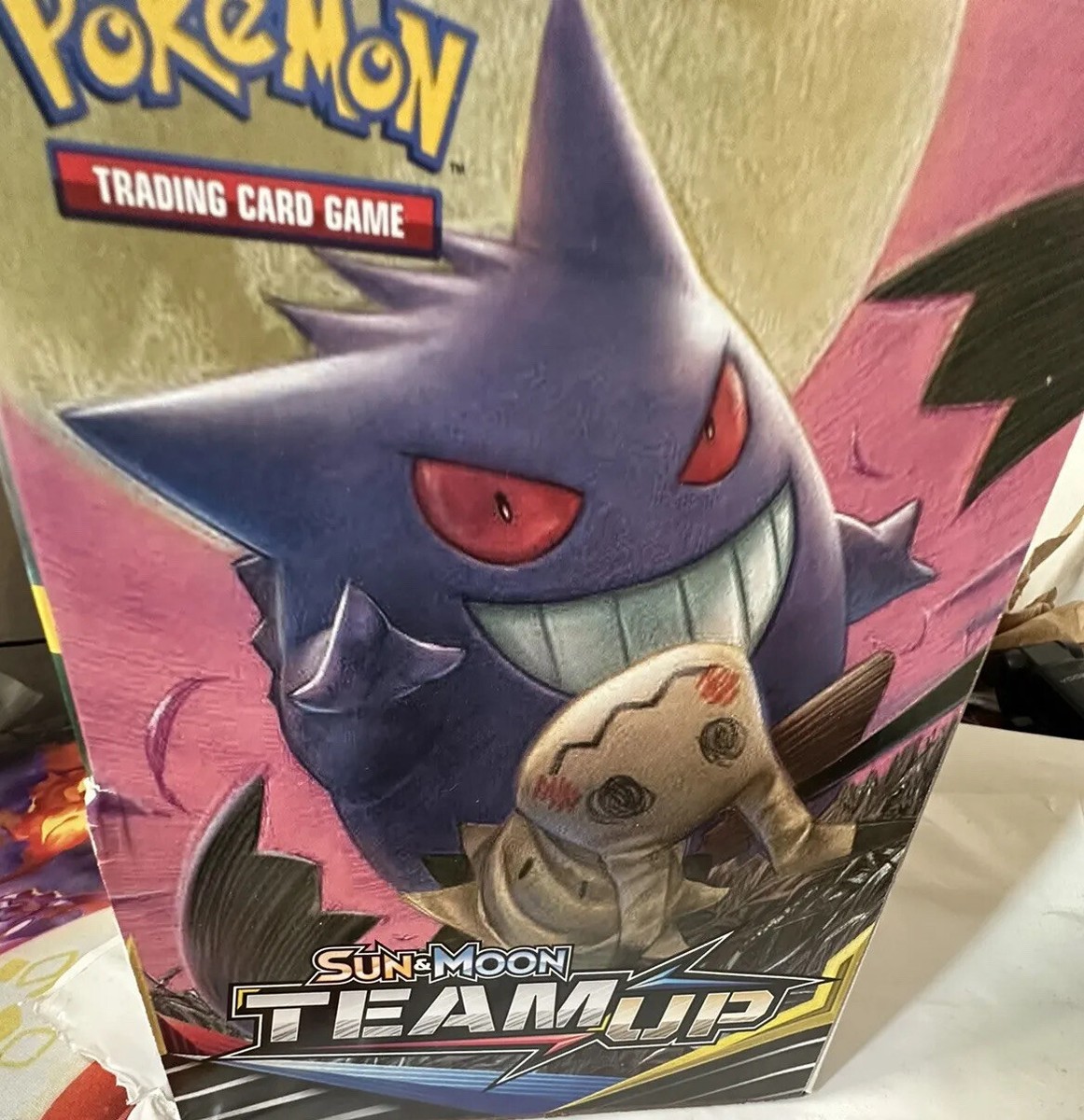 Pokemon Sun And Moon Team Up Mini Pack Booster Box 96 Pack…!!OPEN