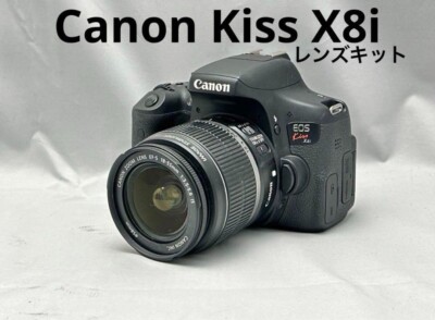 Canon EOS Kiss X8i DSLR Camera with Lens Kit - 18-55mm Excellent
