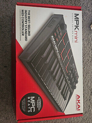 Akai MPK Mini MKII Keyboard Controller Special Edition - Black on