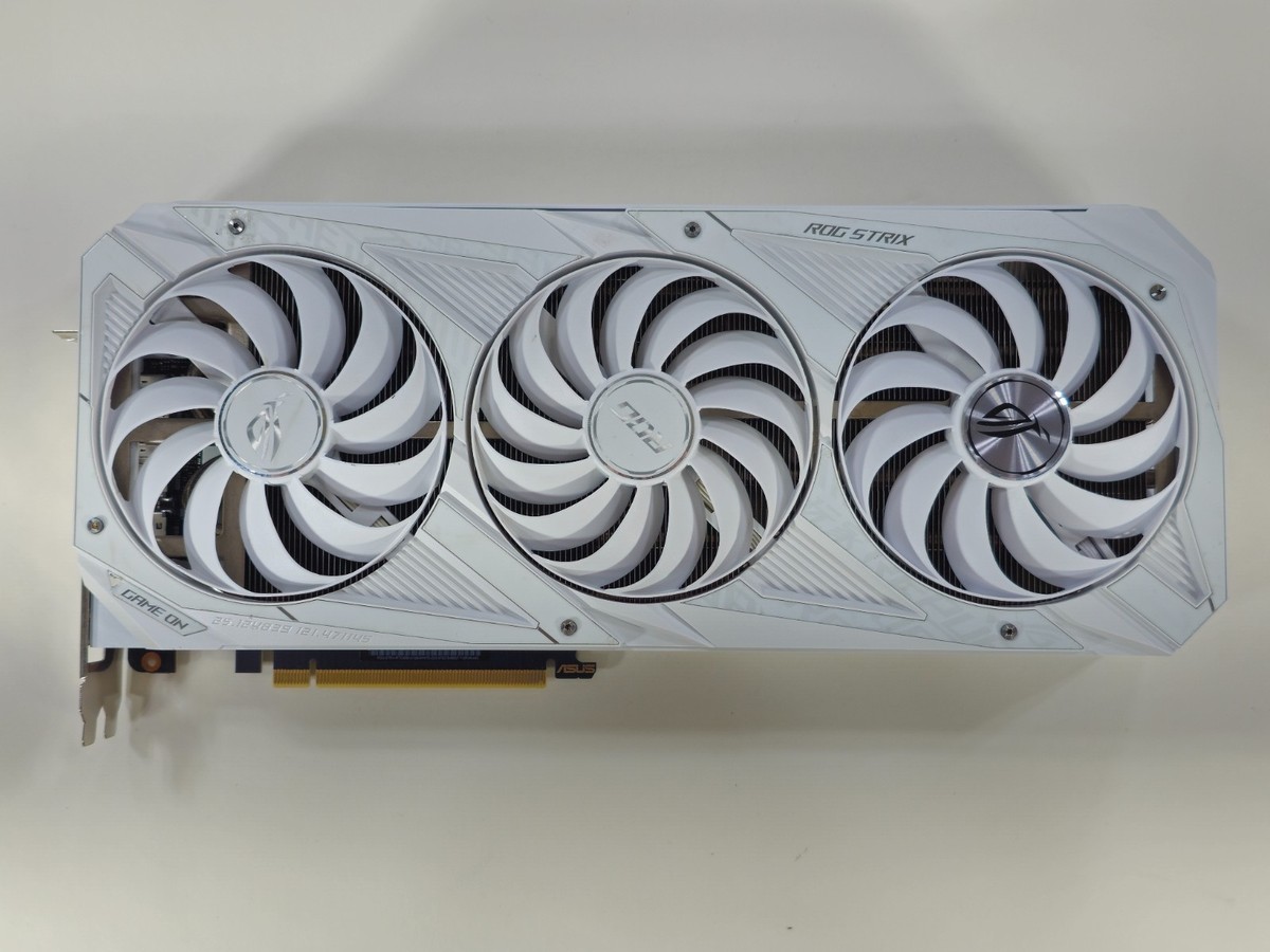 ASUS GeForce RTX 3080 ROG STRIX OC WHITE V2 10GB 10G 320-bit