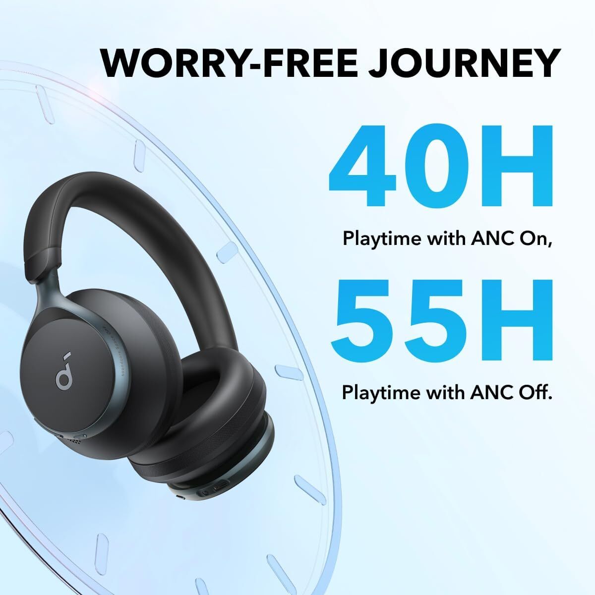 Soundcore Space One Wireless Headphones 40H ANC Playtime
