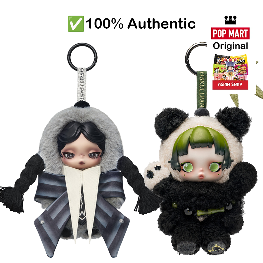 SKULLPANDA × Wednesday Lazy panda Plush Doll Pendant - POP MART | eBay