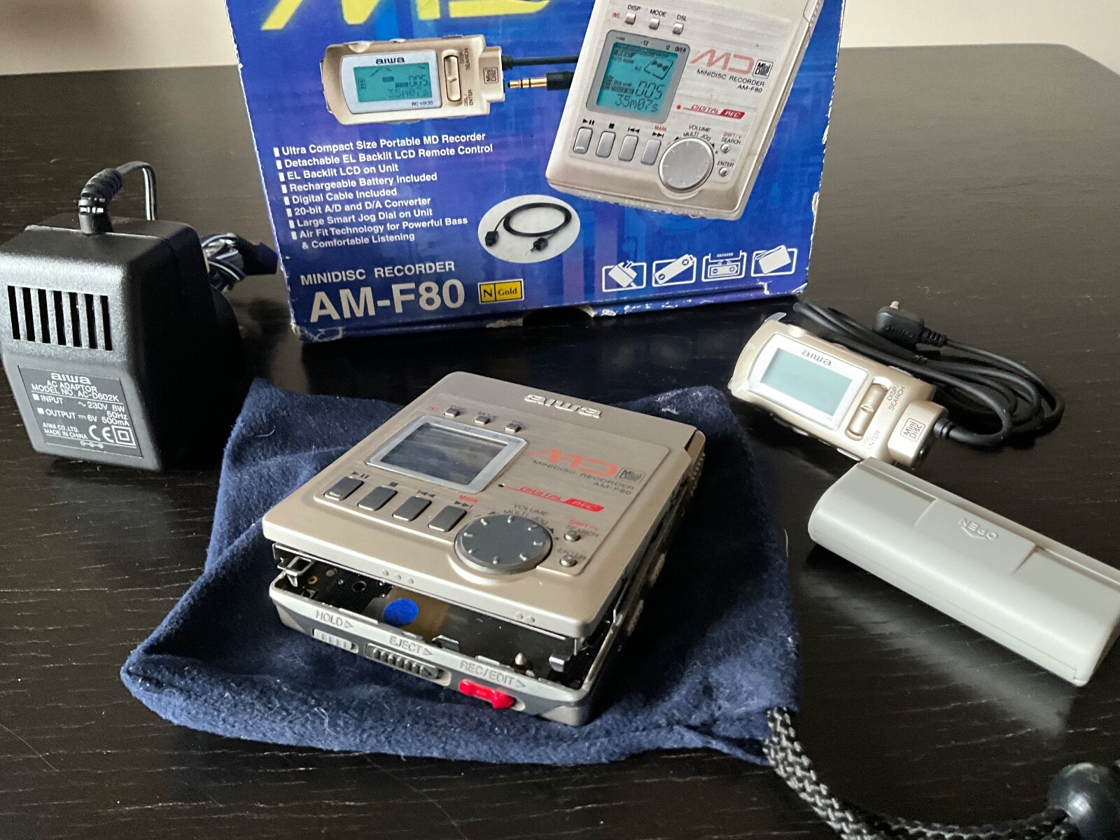 AIWA AM-F80 MDプレーヤー 【公式通販】