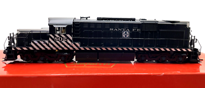 HO BROADWAY LIMITED 316 ALCO RSD-15 SANTA FE AT&SF 802 LH ZEBRA