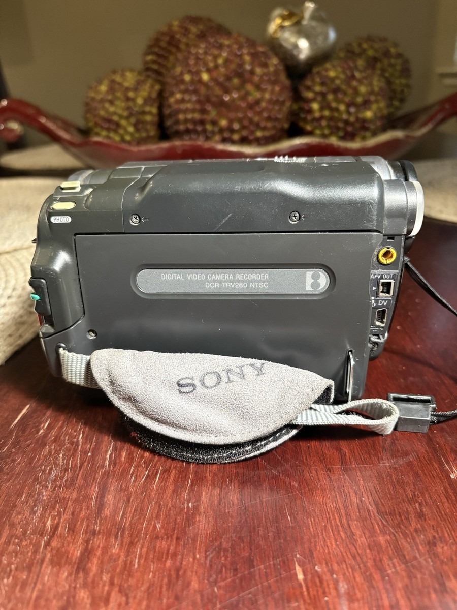 Sony Handycam DCR-TRV280 Digital-8 Camcorder for sale online | eBay