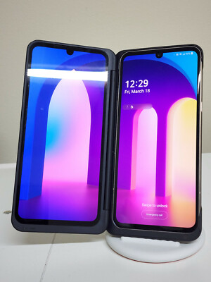 LG Dual Screen Case for LG V60 ThinQ 5G - Model LM-V605N - Black