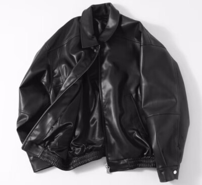 Vintage Beams Artificial Leather Zip Blouson Jacket | eBay