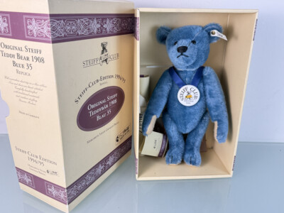 Steiff Animal 420047 Club 1994 Teddy Bear 35cm Excellent Condition