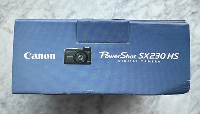 NEW Canon PowerShot SX230 HS 12.1 Digital Camera Open Box | eBay