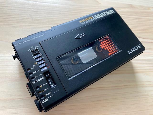 Vintage SONY Walkman Professional WM-D6C w/original Lether case