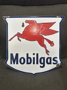 Mobilgas Pump Plate | eBay