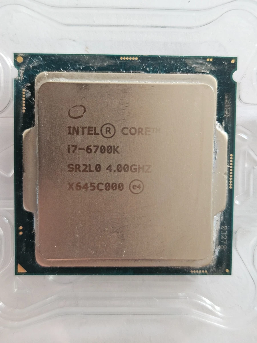 Intel Computer Processors Intel Core i7-6700K Processor Model for