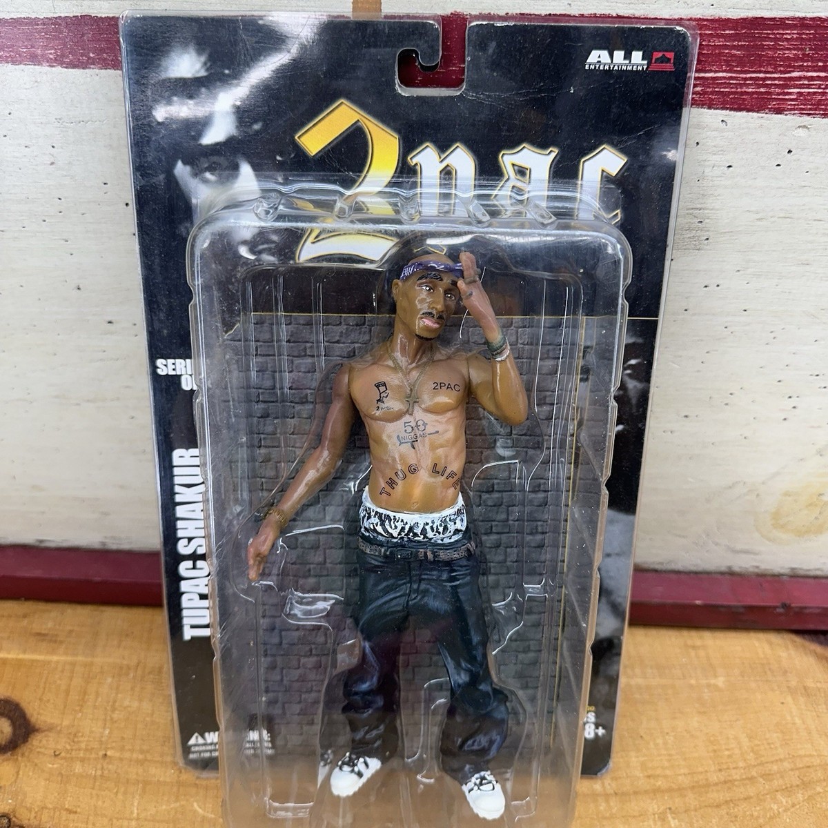 2PAC フィギュア 2001 - ALL ENTERTAINMENT 2PAC TUPAC SHAKUR 8
