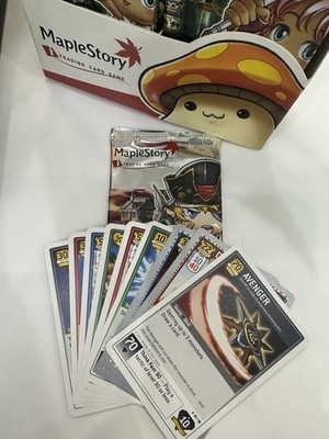 MAPLESTORY Set 1 Booster Box 24 packs 1st set Maple Story iTCG