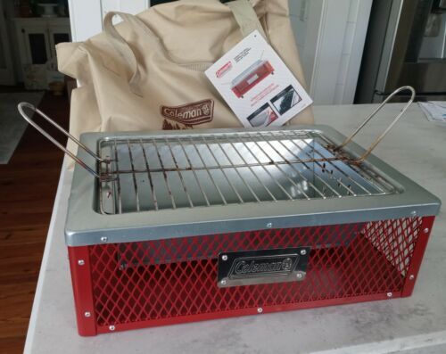 2023 Supreme Coleman Charcoal Grill IN HAND + Red Supreme Box Logo