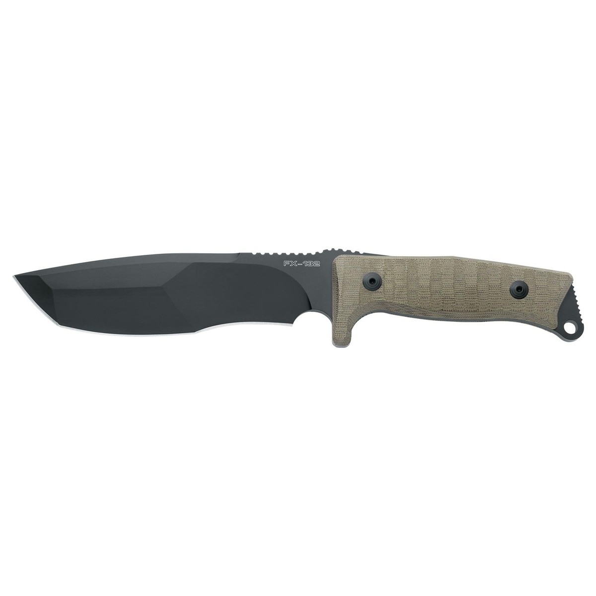 Fox Knives FX-132 MGT Trapper fixed tactical knife field tanto