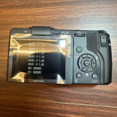 Ricoh Caplio GX200 12.1MP Digital Camera - Black for sale online