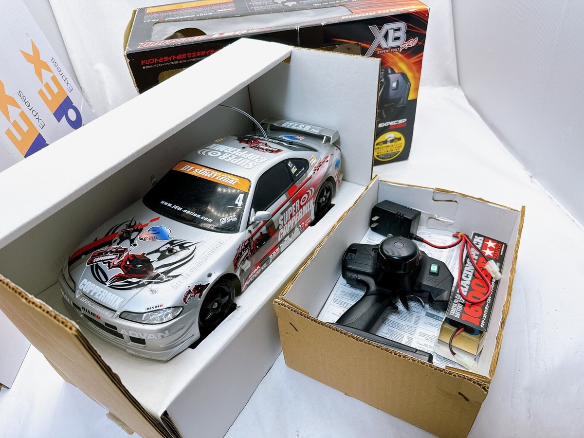 Tamiya 1/10 XB RC Car Nismo Coppermix Silvia TT-01D Chassis Drift