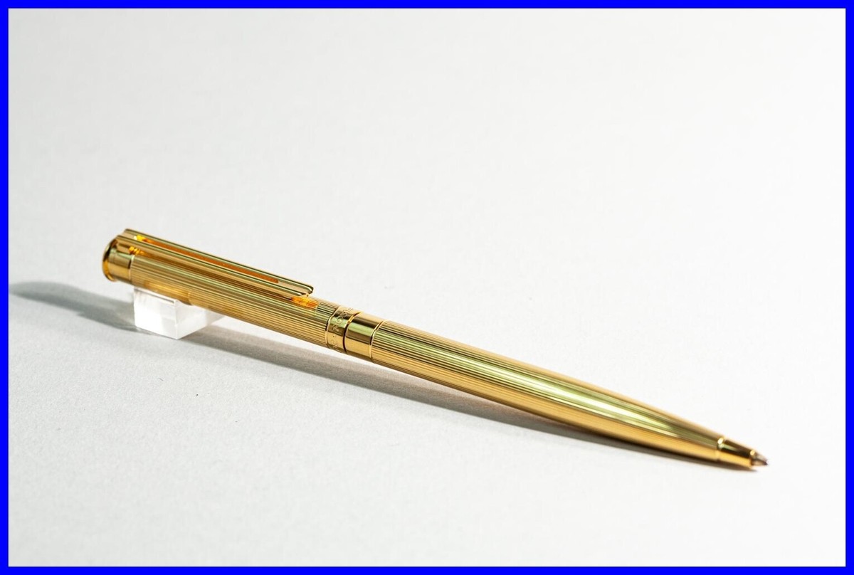 1994 MONTBLANC NOBLESSE III Ballpoint Pen w split Clip heavy