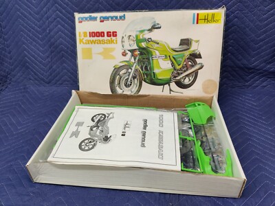 Heller KAWASAKI 1000 GODIER GENOUD 1⁄8 Model Kit Vintage | eBay