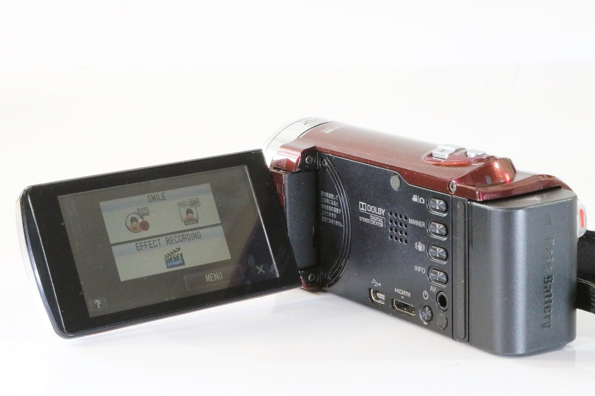 美品 JVC Everio GZ-E117 バッテリー2個付 ビデオカメラ JVC Everio GZ